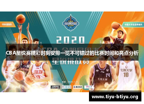 CBA星锐赛精彩时刻安排一览不可错过的比赛时间和亮点分析 CBA星锐赛精彩时刻安排一览不可错过的比赛时间和亮点分析