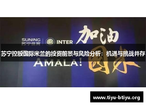 苏宁控股国际米兰的投资前景与风险分析:机遇与挑战并存 苏宁控股国际米兰的投资前景与风险分析:机遇与挑战并存